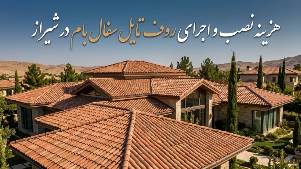 هزینه نصب و اجرای روف تایل سفال بام به ازای هر متر مربع در شیراز هزینه نصب و اجرای روف تایل سفال بام به ازای هر متر مربع در شیراز